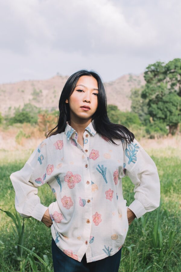 Oshibana Shirt - White