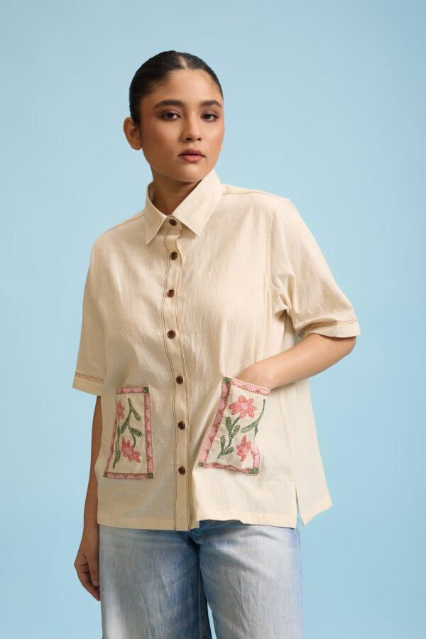 Wildflower Shirt - White
