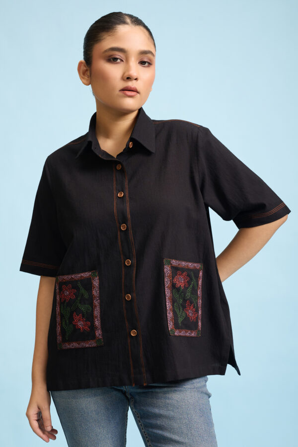 Wildflower Shirt - Black
